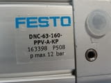 Пневматичен цилиндър Festo DCN-63-160 PPV-A-KP