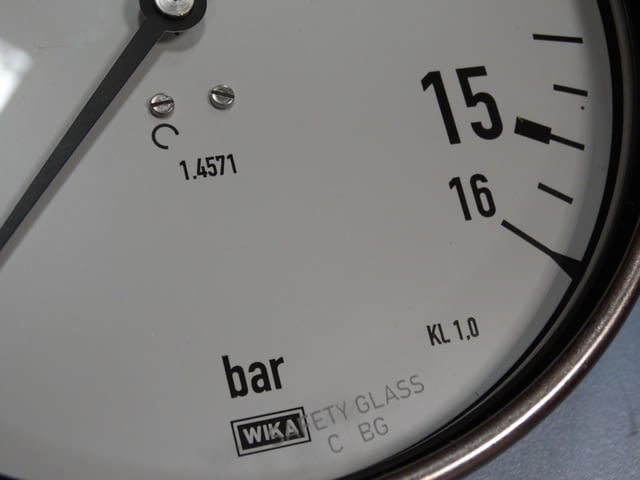 Манометър WIKA Ф160 mm, 16bar Тежка промишленост, На дребно - град Пловдив | Промишлено Оборудване - снимка 5