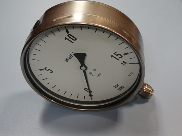 Манометър WIKA Ф160 mm, 16bar Тежка промишленост, На дребно - град Пловдив | Промишлено Оборудване - снимка 7