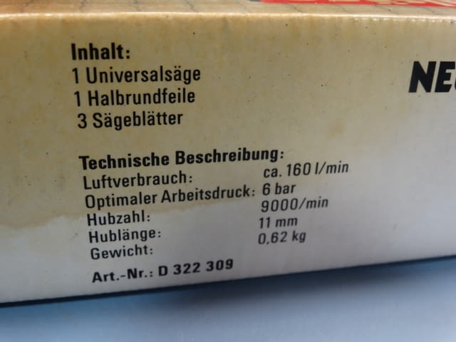 Ножичен трион Schneider, пневматичен - град Пловдив | Инструменти - снимка 3