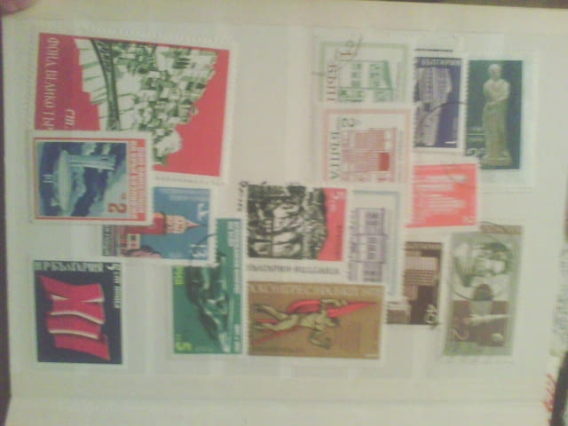 Продавам колекция български и чужди марки в класьори, град Бургас | Филателия - снимка 6