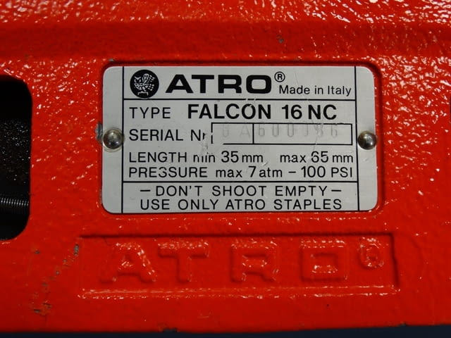 Пневматичен такер ATRO FALCON 16 NC - град Пловдив | Инструменти - снимка 4