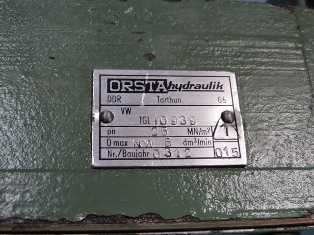 Хидравличен разпределител ORSTA TGL 10939, град Пловдив | Промишлено Оборудване - снимка 5