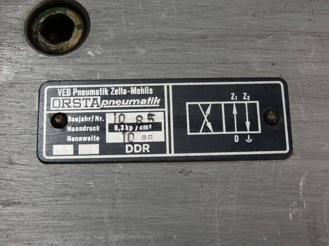 Пневматичен разпределител ORSTA Лека промишленост, На дребно - град Пловдив | Промишлено Оборудване - снимка 5