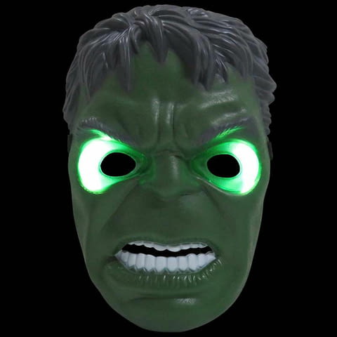 Хълк Hulk маска Led светлини нова Marvel герой зелен и силен, град Радомир - снимка 2