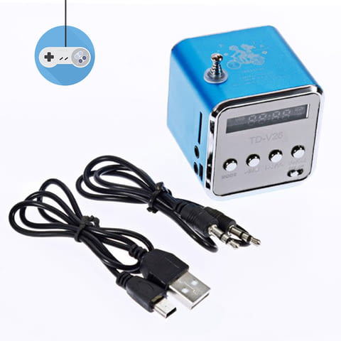 Мини високоговорител с вградено радио и МР3 плейър, city of Sofia | Players & Projectors - снимка 9