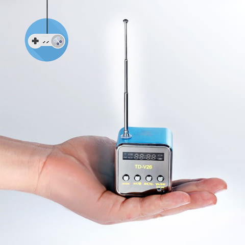 Мини високоговорител с вградено радио и МР3 плейър, city of Sofia | Players & Projectors - снимка 10