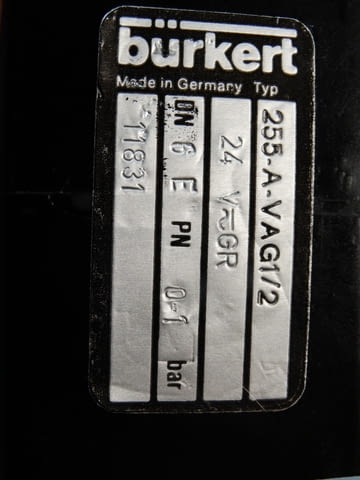 Магнет-вентил Burkert VAG 1/2 Химическа промишленост, На дребно - град Пловдив | Промишлено Оборудване - снимка 6