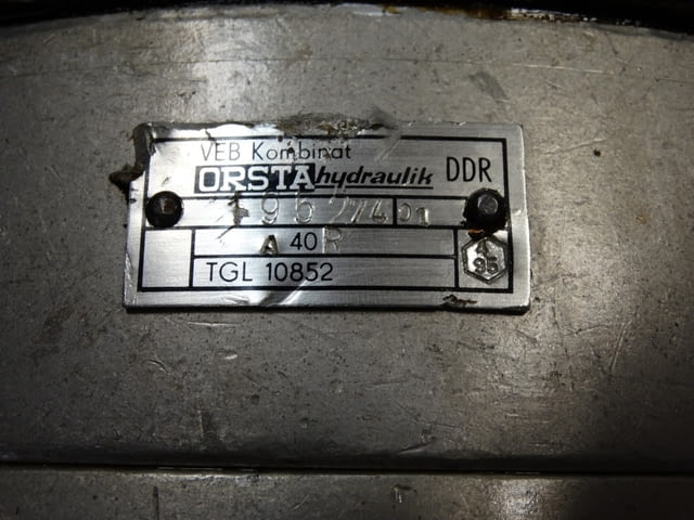 Хидравлична помпа ORSTA A40R Тежка промишленост, На дребно - град Пловдив | Промишлено Оборудване - снимка 6