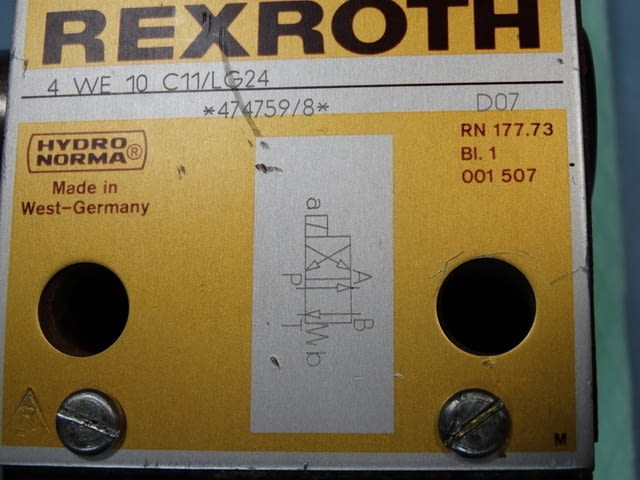 Хидравличен разпределител Rexroth 4WE-10, град Пловдив | Промишлено Оборудване - снимка 3