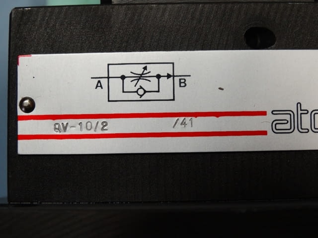 Хидравличен регулируем клапан ATOS GV Машиностроене, На дребно - град Пловдив | Промишлено Оборудване - снимка 6