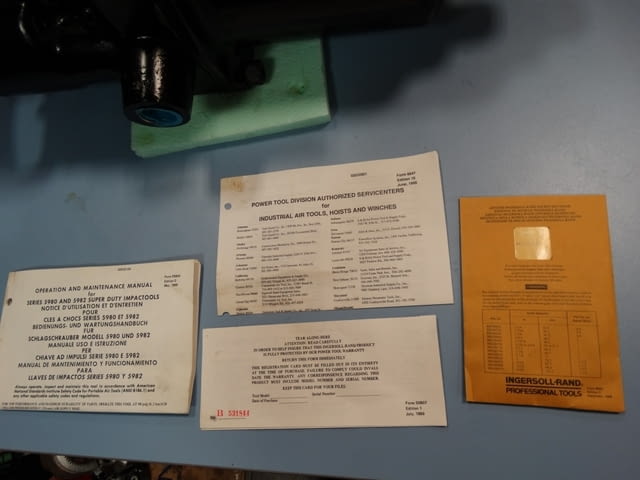 Гайковерт пневматичен Ingersoll-Rand 5980 - град Пловдив | Инструменти - снимка 7