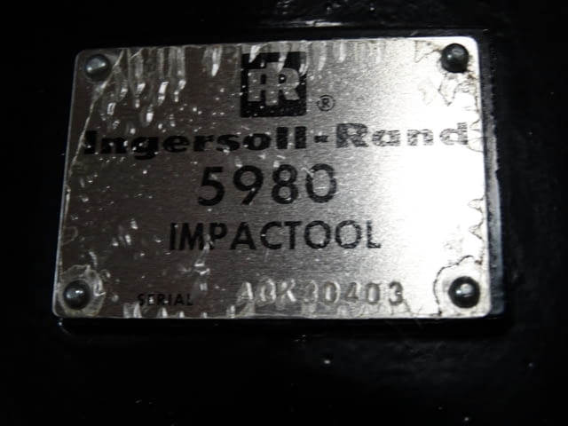 Гайковерт пневматичен Ingersoll-Rand 5980 - град Пловдив | Инструменти - снимка 9