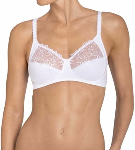 Triumph 75B, 85B, 75C, 80C, 85C, 90C, 80D, 90D телесен, бял памучен сутиен Триумф памучни сутиени - снимка 2