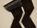 Philippe Matignon пепеляворозови женски фигурални три четвърти чорапи със силикон