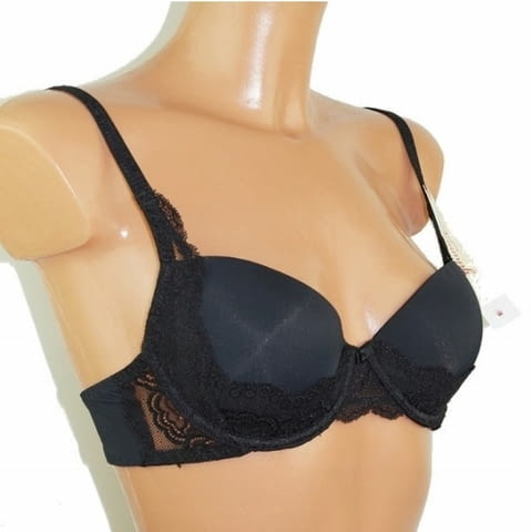 Triumph 70B, 75B, 70C, 75C, 80C, 85C, 70D, 75D, 80D черен сутиен без подплънки черни сутиени Триумф - снимка 1