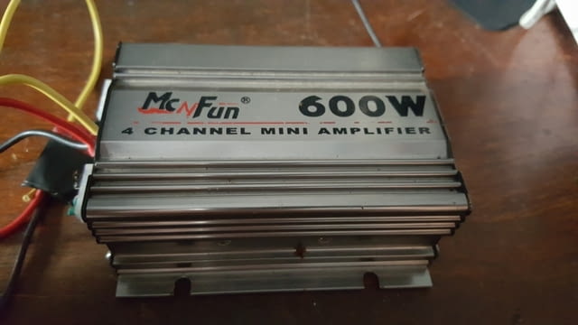 Авто усилвател 4 канален - град Видин | Други - снимка 1