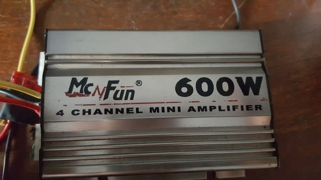 Авто усилвател 4 канален - град Видин | Други - снимка 3