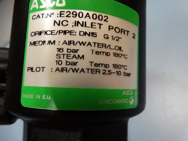 Ъглов магнет-вентил ASCO G1/2" Лека промишленост, На дребно - град Пловдив | Промишлено Оборудване - снимка 5
