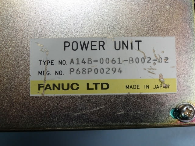 Захранващ блок за системи Fanuc A14B-0061-B002-02, град Пловдив | Промишлено Оборудване - снимка 10