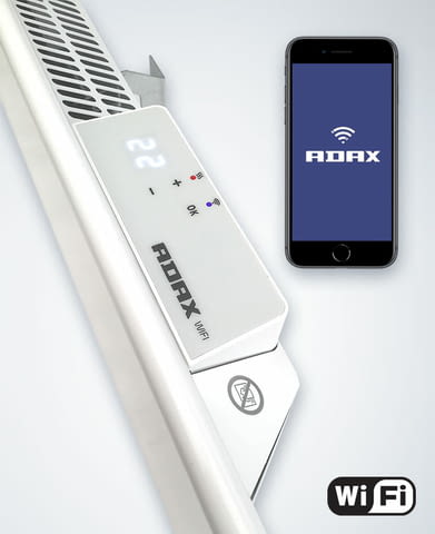 Конвектори ADAX NEO с WiFi термостат Друг, Електрически, 2500 W - град София | Отоплителни Уреди