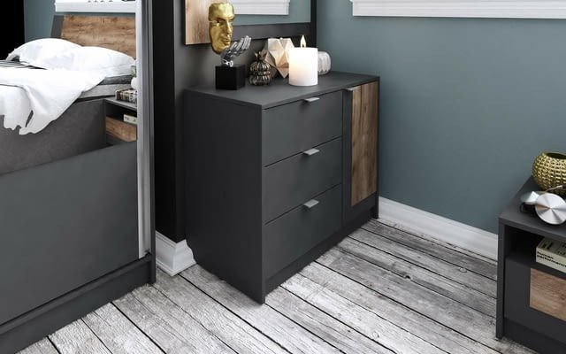 Спален комплект мебели Бруклин 160x200, ПДЧ - град София | Спални / Легла - снимка 4