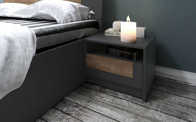 Спален комплект мебели Бруклин 160x200, ПДЧ - град София | Спални / Легла - снимка 5