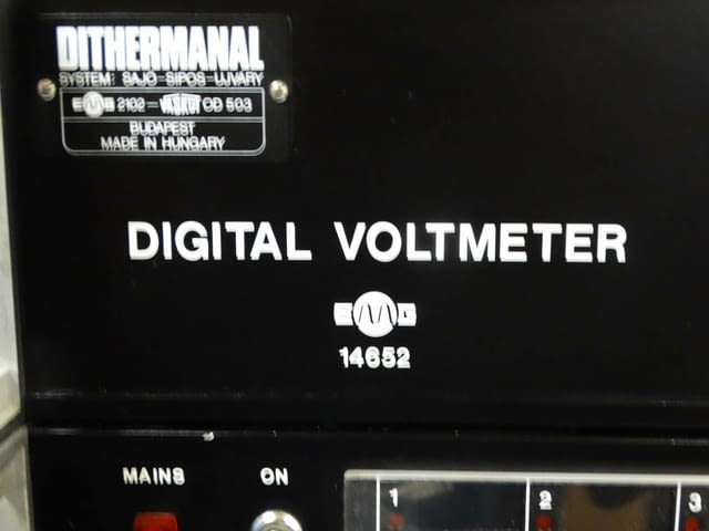 DITHERMANAL Digital Voltmer 14652 Energetics, Retails - city of Plovdiv | Industrial Equipment - снимка 12