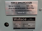 Уред за измерване на пластичност Wallace P12