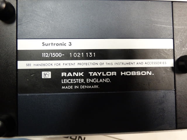 Грапавомер Taylor-Hobson Surtronic 3 Металургия, На дребно - град Пловдив | Промишлено Оборудване - снимка 11