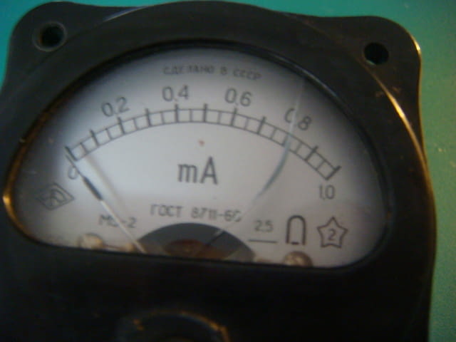 Продавам аналогов панелен МИЛИАМПЕРМЕТЪР - град София | Други - снимка 2