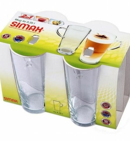 Комплект "Карина" от 4 чаши с вместимост 350 мл. SIMAX, city of Sofia | Household Goods - снимка 4