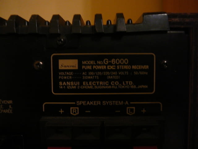 Sansui g-6000 vtori broi - city of Pazardzhik | Amplifiers & Boards - снимка 7