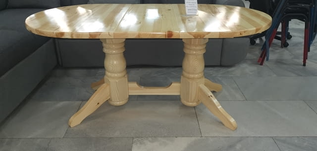 Трапезна разтегателна маса Денвър Дърво, Класически, Разтегателен - град София | Маси - снимка 4