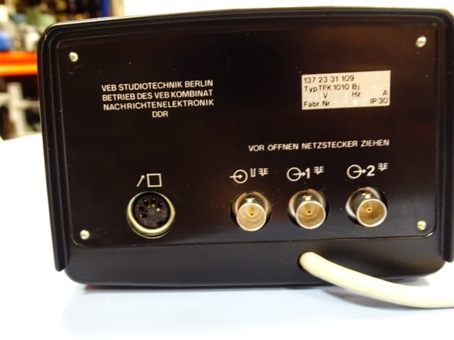 Транзисторна видеокамера TFK 1010 - град Пловдив | Машини / Съоръжения - снимка 4