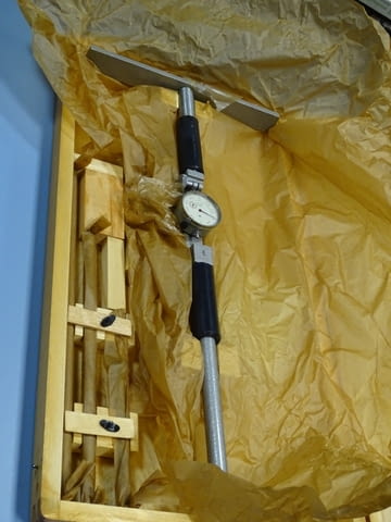 Вътромер с индикаторен часовник 700-1000 mm - град Пловдив | Инструменти - снимка 2