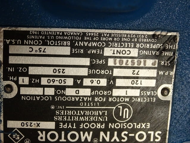 Стъпков взривозащитен ел. двигател SLO-SYN MOTOR X-250, град Пловдив | Промишлено Оборудване - снимка 5