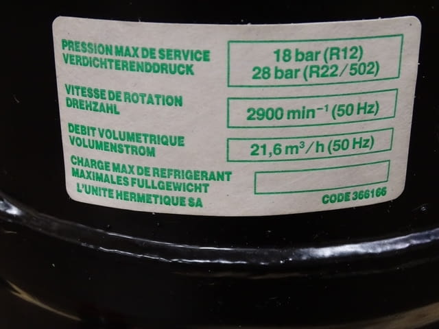 Хладилен компресор Maneurop 310559 Химическа промишленост, На дребно - град Пловдив | Промишлено Оборудване - снимка 3