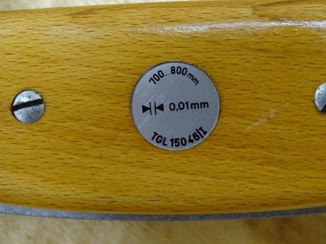 Микрометър 700-800 mm - град Пловдив | Инструменти - снимка 2