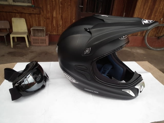 X-Lite X-501 (Nolan) мотокрос шлем каска за мотор с очила, град Левски | Аксесоари / Консумативи - снимка 1