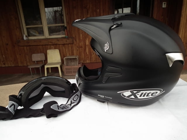 X-Lite X-501 (Nolan) мотокрос шлем каска за мотор с очила, град Левски | Аксесоари / Консумативи - снимка 3