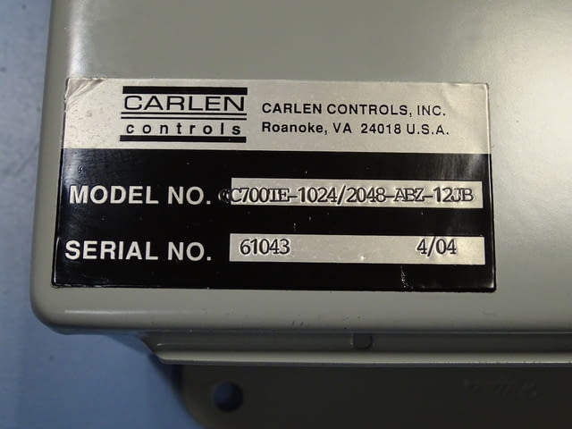 Ел.табло за управление CARLEN CONTROLS CC700IE, град Пловдив | Промишлено Оборудване - снимка 5