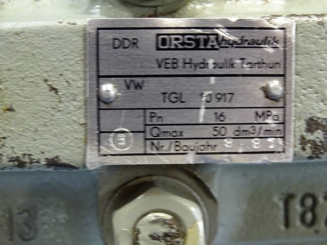 Хидравличен разпределител ORSTA TGL-10917, city of Plovdiv | Industrial Equipment - снимка 5