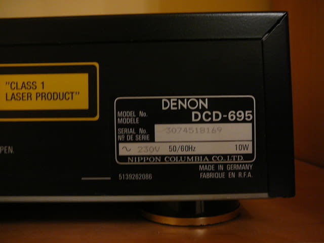 Denon dcd-695 - city of Pazardzhik | Amplifiers & Boards - снимка 4