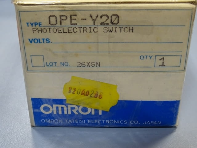 Фотоелектрически прекъсвач OMRON OPE-Y20L, city of Plovdiv | Industrial Equipment - снимка 2