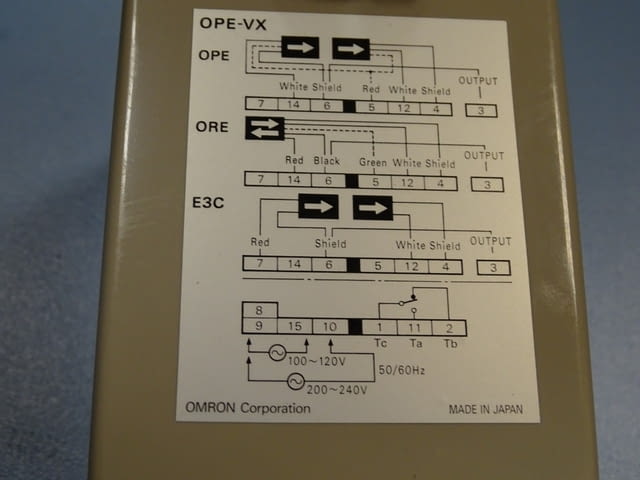 Усилвател за фотодатчик OMRON OPE-VX - град Пловдив | Промишлено Оборудване - снимка 3