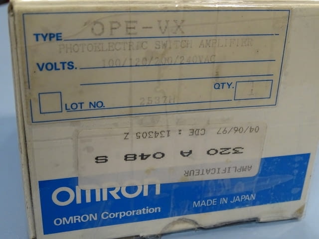 Усилвател за фотодатчик OMRON OPE-VX - град Пловдив | Промишлено Оборудване - снимка 9