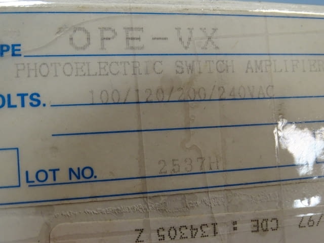 Усилвател за фотодатчик OMRON OPE-VX - град Пловдив | Промишлено Оборудване - снимка 10