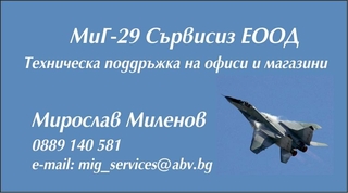 МиГ-29 Сървисиз