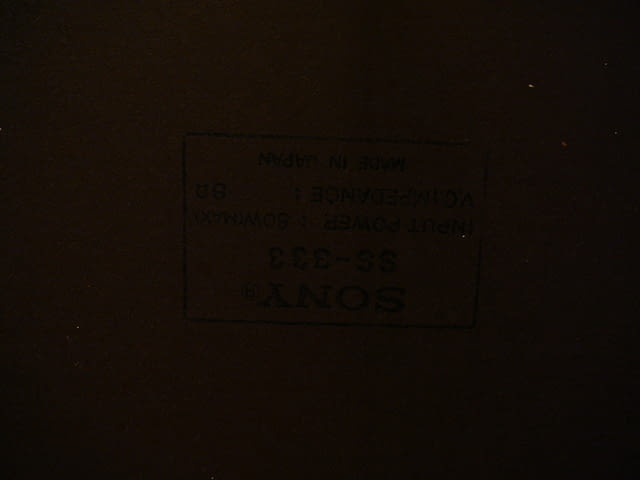 Sony ss-333 - city of Pazardzhik | Amplifiers & Boards - снимка 3